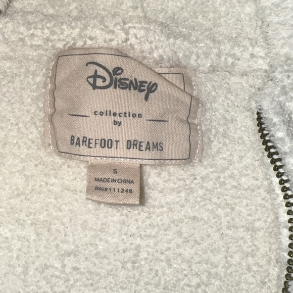 Barefoot Dreams CozyChic Classic Disney Minnie Mouse Zip Hoodie Small - Picture 6 of 12